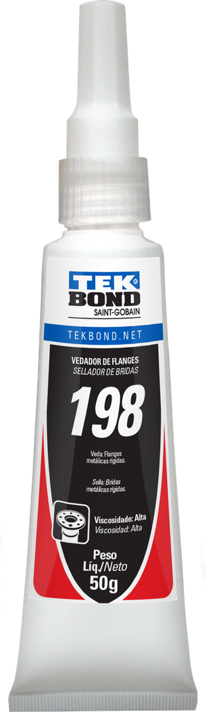Sellado de Juntas  326970 198  Cont (gr)  50  Pomo  Rojo TEKBOND