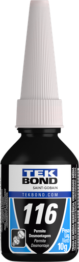 [69957326794] Traba Roscas   326794 116  Cont (gr)  10  Frasco  Azul TEKBOND